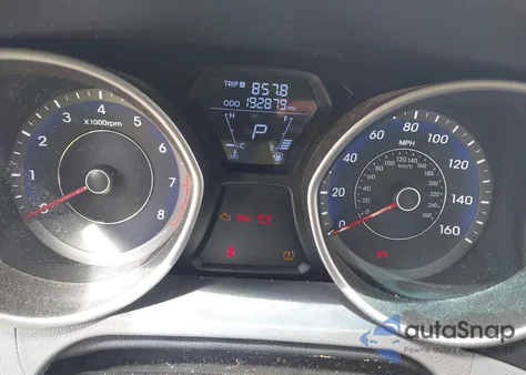 2012 Hyundai Elantra Gls (Ulsan Plant) из США, поврежденный, VIN KMHDH4AEXCU411894